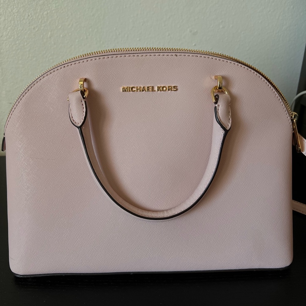 Blush pink Michael Kors purse